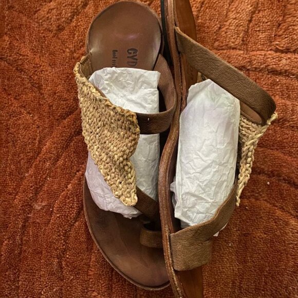 Cydwoq Leather/Suede Sandal Unique Boho - Picture 4 of 7